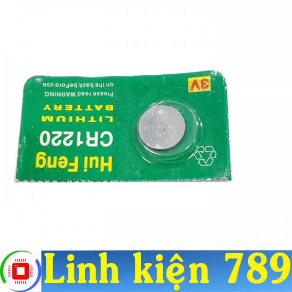 Pin 3V CR1220 pin cúc áo CR1220